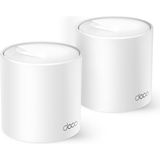 TP-Link Deco X10 (2-Pack) | Wi-Fi 6 Mesh Sistemi | AX1500 Mbps Hız | Fiber Uyumlu | Çift Bant | Gigabit Port | 120 Cihaz | 360 m² Kapsama Alanı | WPA3 | Mobil Uygulama ile Kolay Kurulum