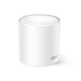 TP-Link Deco X10(1-pack), AX1500 Mbps, 190 m²'ye kadar Kapsama Alanı, 120 Cihaza Kadar Bağlantı, Gigabit Portlu, Mobil Uygulama ile Kolay Kurulum,Yapay Zeka Destekli Wi-Fi 6 Mesh Sistemi
