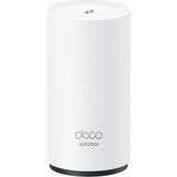 TP-Link Deco X50-Outdoor(1-Pack), AX3000 Mbps, IP65 Toza ve Suya Dayanıklılık, Dual-Band, Gigabit Bağlantı Noktaları, 230 m² 'ye Kadar Kapsama, HomeSheild, Dış Mekan/İç Mekan WiFi 6 Mesh Ünitesi