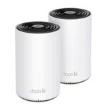 Tp-Link Deco Xe70 Pro Axe4900 Üç Bantlı Wifi 6E Mesh Wifi Sistemi - 2,5G Wan/Lan Bağlantı Noktaları, 4,9 Gbps Wi-Fi 5.500 Sq. Ft Kapsama Alanı,