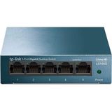 TP-Link LS105G 5 Port 10/100/1000 Masaüstü Metal Kasa Yönetilemez Switch