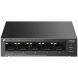 TP-Link LS105GP Green Tech 5 Port Gigabit 4 Port PoE Metal Kasa 65W Yönetilemez Masaüstü Switch
