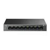 TP-Link LS109P Green Tech 8 Port Megabit Poe 63W 1 Port Uplink Long Range 250 mt Yönetilemez Metal Kasalı Switch