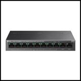 TP-Link LS1210P 8 Port Poe Megabit 2 Port Gigabit 96W Yönetilemez Masaüstü Switch