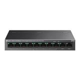 TP-Link LS1210P 8 Port Poe Megabit 2 Port Gigabit 96W Yönetilemez Masaüstü Switch