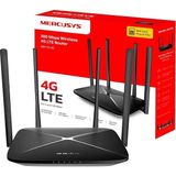 Tp-Link Mercusys MB115-4G 3 Port 300 Mbps Mobil Modem Sim Kartlı Tak Çalıştır Modem