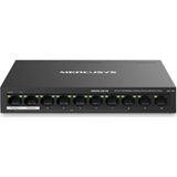 TP-Link Mercusys MS110P 8 Port 10-100 MBPS PoE+ 2 Port 10-100 Metal Kasa Switch