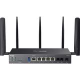 Tp-Link Omada DR3650V-4G | AX3000 Wi-Fi 6 Gigabit Dsl & 4g+ Modem Router | Vdsl2 35B (350 Mbps) | Çift Nano Sım Lte Yedekleme | Voıp (2x Fxs) | Vpn (Wireguard/ıpsec) | Omada Merkezi Bulut Yönetimi - Siyah