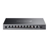 TP-Link Omada Tp-Link ES210GMP 8 Port 10-100-1000 Poe+ Switch 1 Port SFP + 1 Port Uplink Cloud Switch