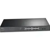 TP-Link SG1218MPE 18 Port Gigabit 16 Port PoE + 2 Port Gigabit Combo SFP 250W Rackmount Yönetilebilir Switch