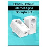 TP-LINK ss-i-76 Tl-pa7017p 1000 Mbps Gigabit Priz Girişli Powerline Adaptör