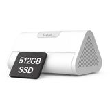 TP-Link Tapo 5H500 HomeBase 512GB SSD | Yapayzeka Kamera Depolama Merkezi | 16GB Dahili Hafıza | Smart Homebase | AI Yüz