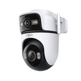 TP-Link Tapo C545D | 2K Çift Lensli Dış Mekan Güvenlik Kamerası | 165° Geniş Açı + Telefoto Lens | IP66 | AI Takip | Renkli Gece Görüşü | Ethernet Bağlantı | İki Yönlü Ses | Yerel & Bulut Depolama