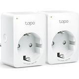 TP-Link Tapo P100(2-pack) | Akıllı Mini Wi-Fi Priz | Uzaktan Kontrol | Alexa ve Google Home Uyumlu | Cihaz Paylaşımı | Zamanlama Özelliği | Kolay Kurulum | Hub Gerektirmez