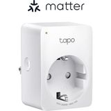 Tp-Link Tapo P110M | Akıllı Wifi Priz 16A | Enerji Ölçer | Matter Destekli | Alexa & Google Home Uyumlu | Uzaktan Kontrol | Zamanlayıcı & Otomasyon | Güvenli Kullanım | Kolay Kurulum - Beyaz
