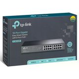 Tp-lınk Tl-sg1016pe 16 Port 10/100/1000 Rack +8poe Switch