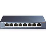 Tp-Link TL-SG108 8 Port 10-100-1000 Mbps Switch Çelik Kasa (Kdo)