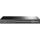 Tp-Link TL-SG3028XF 20 Port SFP 4 Port 10-100-1000 Mbps 4 Port 10GE SFP+ L2 Yönetilebilir Switch