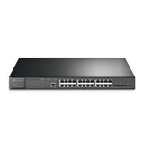 TP-Link TL-SG3428XMPP Omada 24 Port Gigabit 4 Port 10GE SFP+ L2 Yönetilebilir PoE Switch