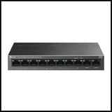 TP-Link Tp-Lınk LS110P, Green Tech, 10 Port, Meggabit, 8 Port Poe+ 96W, Metal Kasa, Yönetilemez, Masaüstü Switch