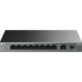 TP-Link Tp-Lınk LS1210GP, Green Tech, 8 Port Gigabit, Poe 61W, 1 Port Gigabit Uplink, 1 Port Gigabit Sfp, Yönetilemez Masaüstü Switch