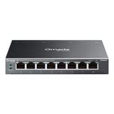 TP-Link Tp-Lınk Omada ES208GP 8 Port Gbit 8 Port Poe+ 64W Metal Yönetilebilir Switch