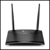 TP-Link Tp-Lınk TL-MR100, 2port, 300MBPS, 2,4ghz Wifi, Masaüstü, Lte Micro Sim Kart Takılabilir 3g-4g Destekli Router - Siyah