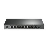 TP-Link Tp-Lınk TL-SG1210P 10 Port 10/100/1000 8 Port Poe+ 1 Port Uplınk+ 1 Sfp 63WATT Desktop Swıtch