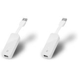 TP-Link UE300, USB 3.0 RJ45 Gigabit Ethernet Network Çevirici (2 paketi)