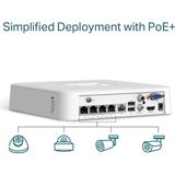 Tp-Link Vıgı NVR1004H-4P 4 Kanal Nvr Kayıt Cihazı H.265+ 1xsata (4x Poe)