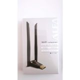 TP-LinkAlfanet W136 300 Mbps Kablosuz Usb 802.11n Çift Antenli Wifi Adaptör