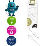 Tp Mu-01 USB To Lightning Şarj ve Data Kablosu (1m) – iPhone Uyumlu, 3.1A Hızlı Şarj