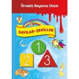Tp Örnekli Boyama - Sayılar - Şekiller