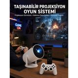 tp Oyun Konsolu Uyumlu Kablosuz Projeksiyon Cihazı Ev Sinema Deneyimi Yeni Nesil - Lisinya