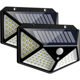 Tp Projektör 100 Ledli Işık Sensörlü Güneş Enerjili Solar Lamba ( Lisinya )