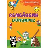 Tp Rengarenk Dünyamız - Boyama Kitaplarım 3 - 4 Yaş
