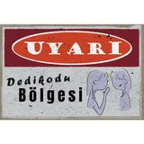 tp Retro Vintage 5 mm Ahşap Üzerine Dedikodu Temalı Poster Tablo 20X30 cm - 20 x 30 - Renkli