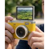 tp Yeni Nesil Dijital Kamera 48 Mp 4K Video Zoomlu Selfie ve Vlog Kamera - Lisinya