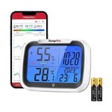 TP393B Ev Için Dijital Oda Termometresi Nem Ölçer, Bluetooth Üzerinden 80M Menzilli Otomatik Ver