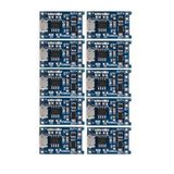 TP4056 10 Adet Korumalı 1A Lipo - Li Ion Pil Şarj Devresi 3,7V Micro USB Girişli