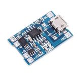 TP4056 Micro Usb Korumalı Lityum Lipo Batarya Şarj Modülü Devresi