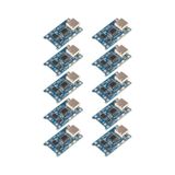 Tp4056 Type-c 3.7v 18650 Korumalı Lityum Pil Şarj Modülü - 10 Adet