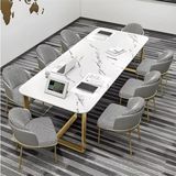 TPL4876 Modern Dikdörtgen Çalışma Masası Mdf Üstlü Metal H Ayaklı - Belirtilmemiş - Renkli