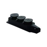 Tplast 1X16a Kauçuk Üçlü Grup Priz Tp-3101-308-0300