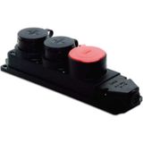 Tplast Tplast Kauçuk Üçlü Grup Priz 1 3X25- 2 1X16
