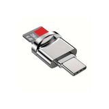 TPT USB-C / Micro SD ve TF Kart Okuyucu | Tak & Çalıştır Yüksek Hızlı OTG Adaptör