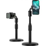 Tr 360° Döner Masaüstü Telefon Standı, Teleskopik ve Ayarlanabilir Telefon Tutucu, Katlanabilir - Genel