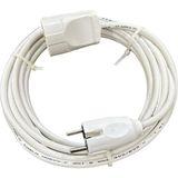 Tr 3x1,5 mm Cca Ttr Tekli Beyaz Renk Topraklı Kauçuk Seyyar Elektrik Kablosu (5 Metre) - Genel