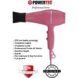 TR-501 Profesyonel Renkli Fön Makinesi Pembe