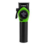 TR-5100 Profesyonel Saç Tıraş Makinesi | 9000 RPM Dijital Ekran | Şarjlı Berber Tipi Clipper Yeşil
